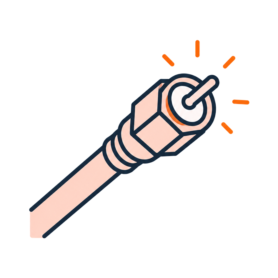 Cable internet compatibility icon
