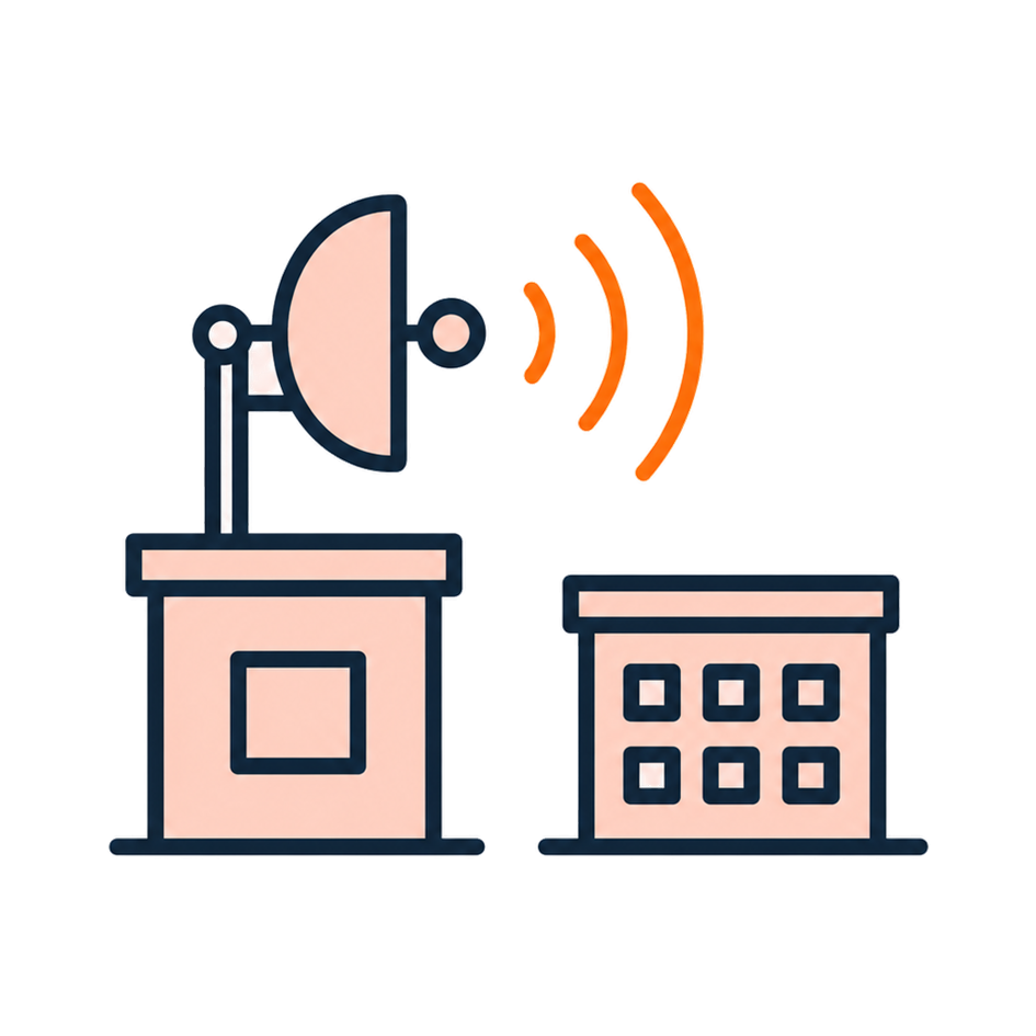 Fixed wireless internet compatibility icon
