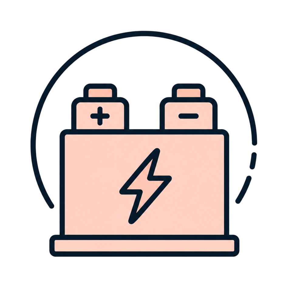 UPS battery backup icon